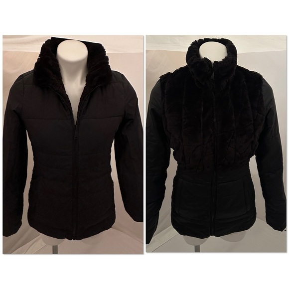 The North Face Jackets & Blazers - The North Face Harway black reversible quilted coat